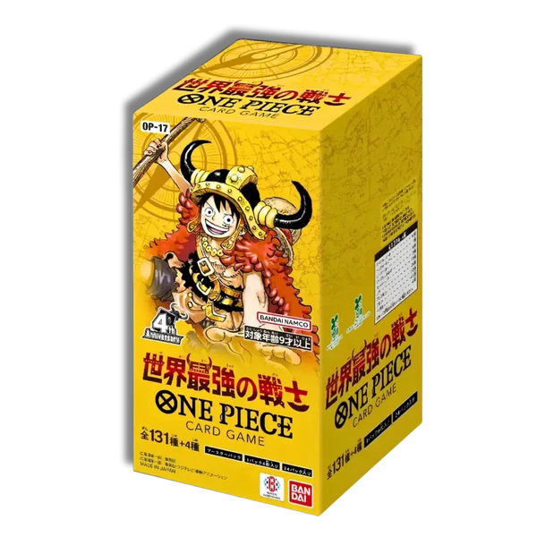 The World's Strongest Warriors OP-17 box set Japanese