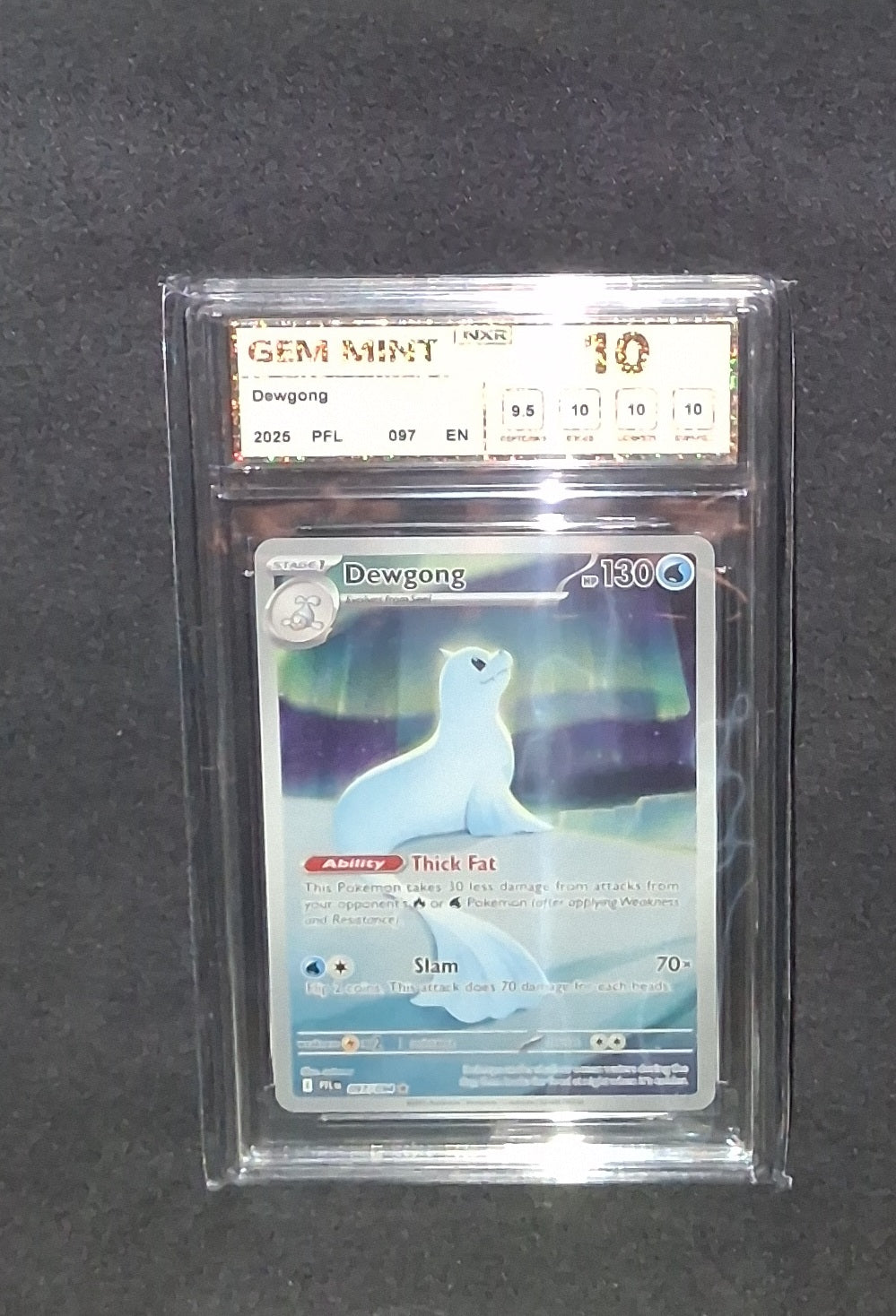 Dewgong Phantasmal Flames 097 GEM MINT 10 NXR