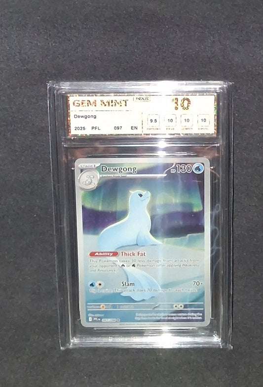 Dewgong Phantasmal Flames 097 GEM MINT 10 NXR