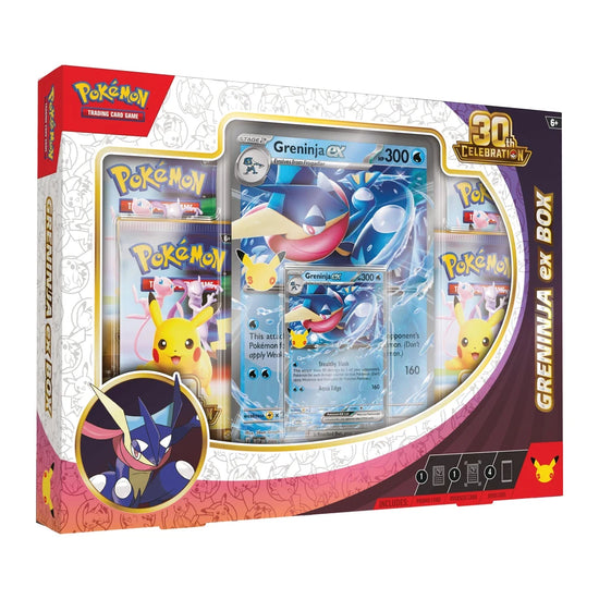 30th Anniversary English Greninja ex box Case (10 units)