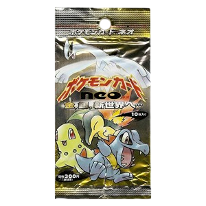 Neo Genesis Japanese Gold, Silver, to a New World Booster Pack