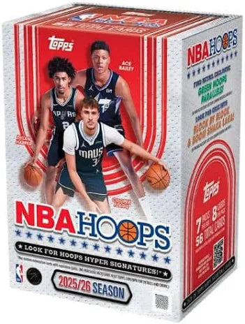 2025-26 Topps NBA Hoops Basketball Blaster Box