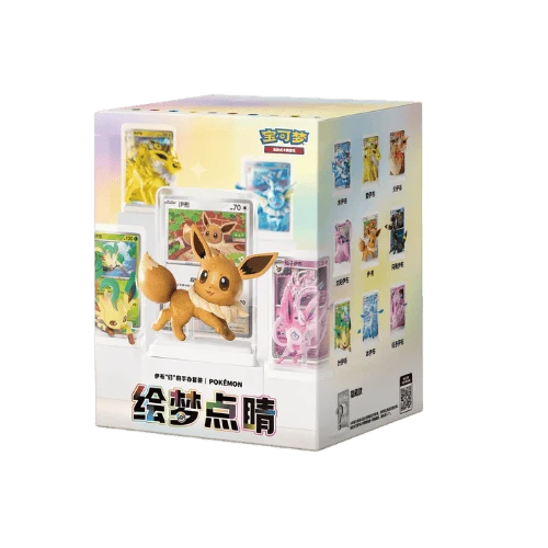 Dream Painting Figures Vol.3 Eevee & Friends Case (36 boxes)
