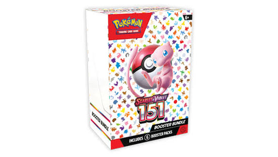 Scarlet & Violet Pokemon 151 English Booster Bundle