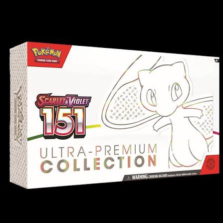 Scarlet & Violet Pokemon 151 English Ultra Premium Collection