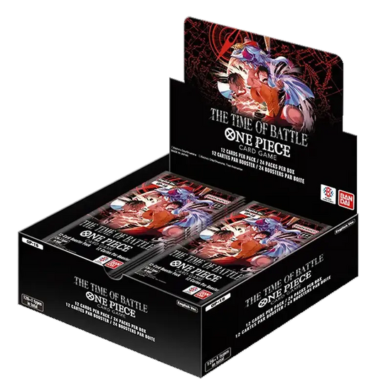 OP-16 The Time of Battle English Booster Box Case (12 units)