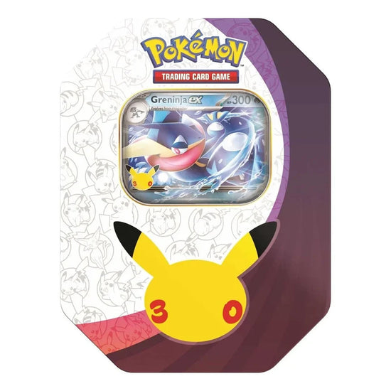 30th Anniversary English Greninja ex Tin Case (10 units)