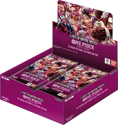 OP-11 A Fist of Divine Speed English Booster Box Case (12 units)