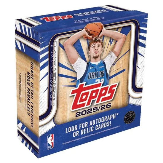 Topps NBA Basketball Mega Box Flagship 2025-2026